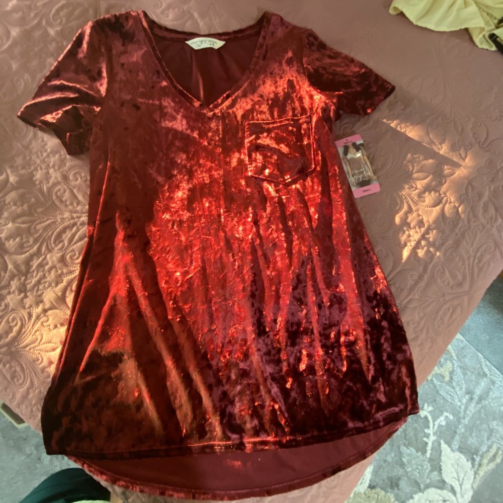 NWT~.Spring- Mercer velvet legging tee~sm